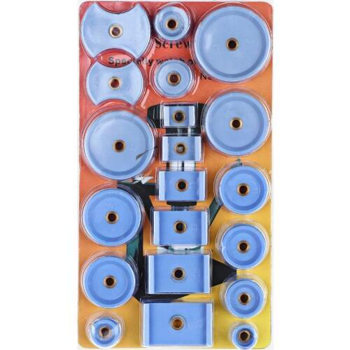 20PCS Blue Watch Repair Tool Pressing Dies for Fitting the Watch Crystal case backs
