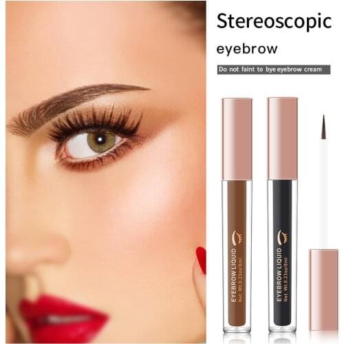 4 Color Gel Waterproof Eyebrow Dye Henna Tattoo Eyebrow Pencil Shadow Long Lasting Cosmetic Eyebrow Fashion Exquisite Cosmetic