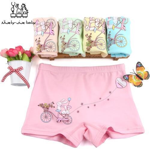 5pcs/set Baby Girls Panties Kids Underpants Children Girl Cotton Short Briefs Kids Cartoon Panties Childs Underwears for girls