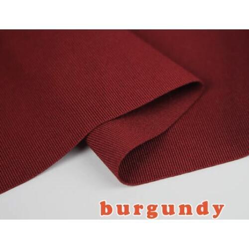 Burgundy Stretch Spandex Fabric Knitted Fabric Jersey Fabric Skirt suit-dress Sold By The Yard Free Shipping