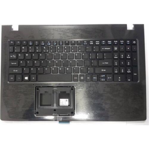 GZEELE Used for Acer Aspire E5-523 E5-553 E5-575 E5-576 Palmrest & Keyboard 6B.GDZN7.028 Topcase cover upper case KB bezel US