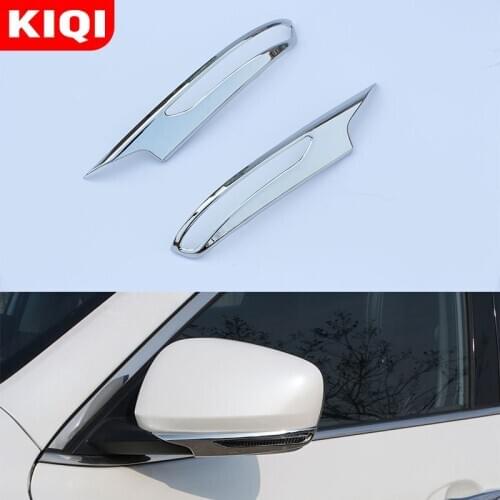 Car Rearview Mirror Trim Rear View Mirror Cover Sticker for Renault Koleos Samsung QM6 2016 - 2020 Accessories