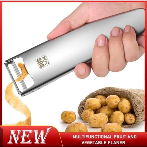 New Melon Planer 304 Stainless Steel Multi-function Vegetable Peeler Julienne Cutter Peeler Potato Carrot Grater Kitchen Tool