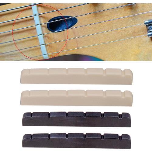 2pcs 6 String Electric Guitar Nut Saddle for ST TL Style Guitar Replacement Accessories