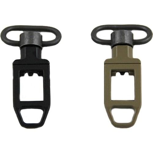 Tactical Quick Release Sling Attachment Picatinny Rail QD 1.25'' Sling Loop With Swivel Attachment Mount No Interference Full St