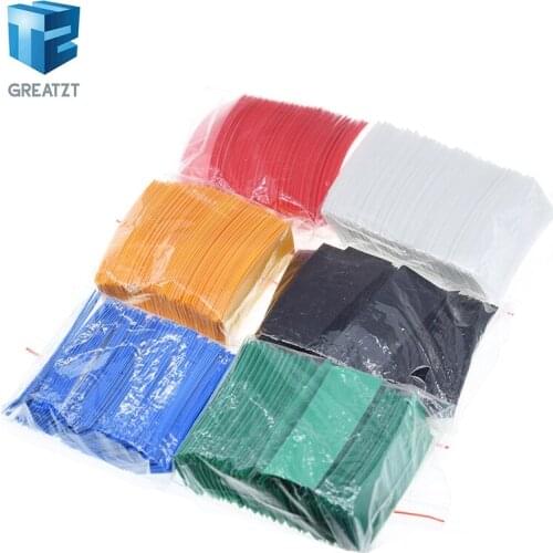 100PCS AAA Size 7 Lithium Battery Heat Shrink Tube Li-ion Wrap Cover Skin PVC Shrinkable Tubing Film Sleeves Insulation Sheath
