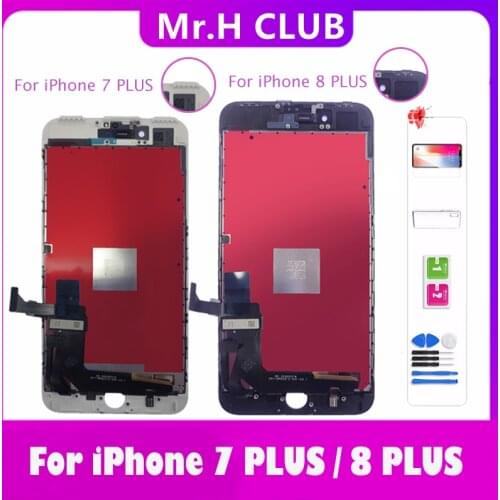 Best Quality LCD Display For iPhone 7 8 plus Touch Screen Assembly For iPhone 5 5c 5s SE 4s 6 7 8 PLUS No Dead Pixel Free Gifts