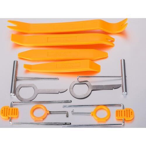 12pcs Car Door Clip Panel Radio Removal Tool For LEXUS IS250 IS300 ES240 ES250 ES300 ES300H ES330 ES350 GS300 GS350 GS450H GS460