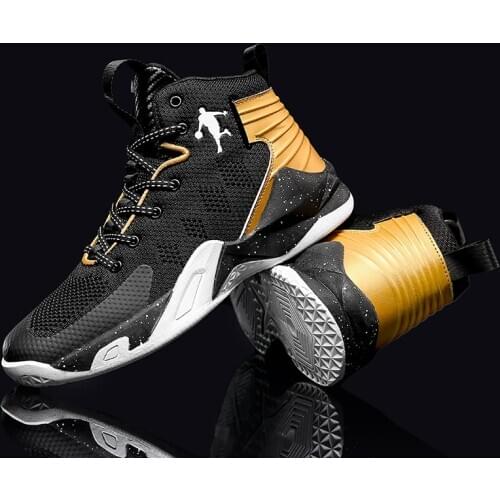 Basketball Shoes Brand Men High Top Gym Training Boots Ankle Boots Outdoor Flat Shoes Lace-Up Men Shoes Breathable Sneakers