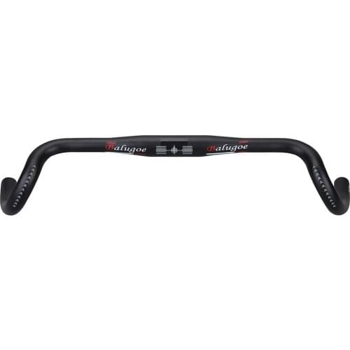 Road Bike Full Carbon Fiber Bicycle Handlebar 30 Degrees Outward Wide Angle UD Matt Cycling Handlebar Parts 400/420/440mm