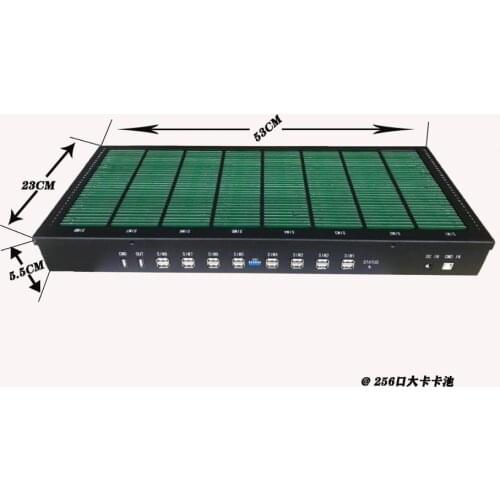 Gsm modem 256 sim pool .big /small sim bank