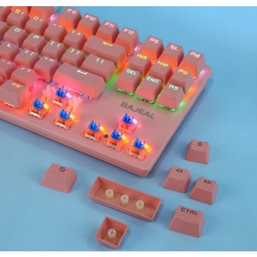 Mechanical Keyboard Wired Gaming Keyboard RGB Mix Backlit Game K300 Computer Desktop Led Light Backlit