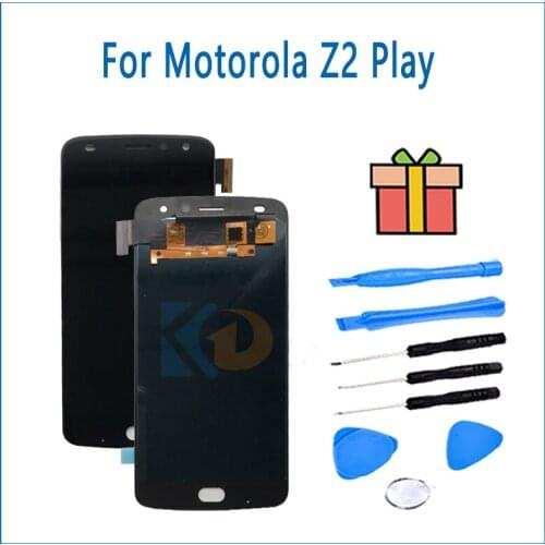 Mobile Phone Accessories For Motorola Z2 Play XT1710-02 XT1710-06 XT1710 Display Touch Screen Replacement For Moto Z2 Play