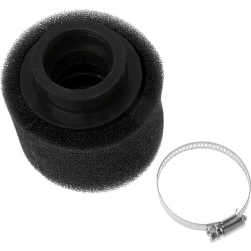 Motorcycle Double Sponge Air Filter Cleaner Straight Neck 35/38/40/42/45/48mm
