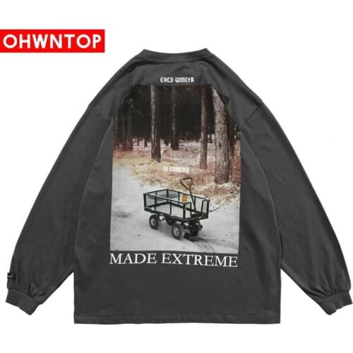 Мужские длинные футболки OHWNTOP China At AliExpress