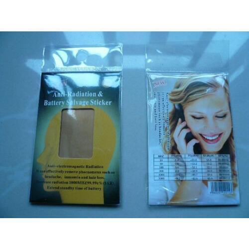 Wholesale Anti Radiation and Battery salvage sticker(anti radiation battery chip) 3G | 4G | 5G EMR-F-P Protection 100pcs/bag