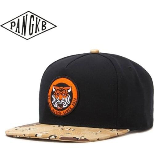 PANGKB THE WATCH CAP BLACK DESERT CAMO tiger hip hop snapback hat Autumn for men women adult outdoor casual sun baseball cap