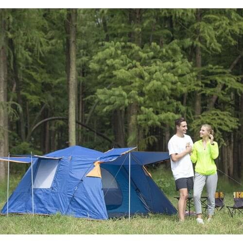 Freedom Boat Camel 3-4 Camp Full Automatic Tent Package Multiple Outdoor Double Camp Tent