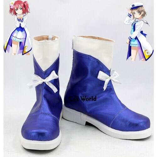 LoveLive!Sunshine!! Aqours OP2 Watanabe You Kurosawa Ruby Anime Customize Cosplay Shoes Boots