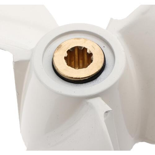 Boat Marine Propeller Three Leaves Drive Tool for Yamaha 2-6HP Boat Engine Parts Ship Motors Used for Outboard Engines