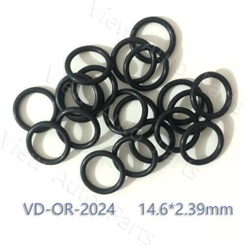50pcs Fuel Injector Rubber seal orings Fit For Bosch Fuel Injector Repair Kits 14.6*2.39mm VD-OR-2024