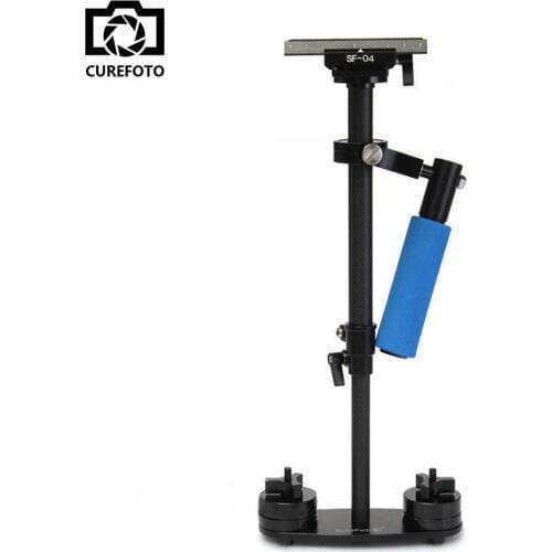 S40 40cm Professional Carbon Fiber Mini DSLR Video Camera DV Camcorder Stabilizer Steadycam Steadicam for Canon Sony Nikon GoPro