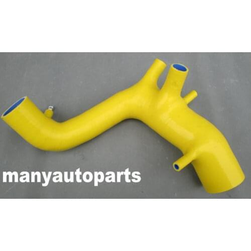 For Audi TT VW Golf MK4 1.8T Turbo GTi Silicone Air Intake Induction Hose YELLOW