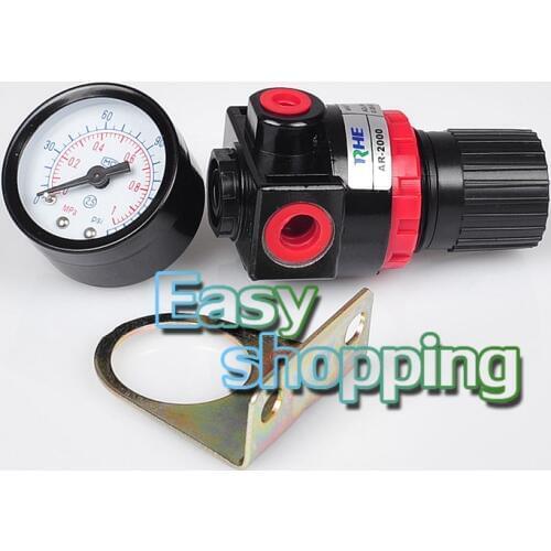 Dental Turbine Unit Compressor Air Pressure Relief Valve Manometer Meter 1PC