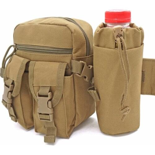 Fan Tactical U.S. Army Bag Outdoor Small Waterproof Bag Waist Bag Outdoor Mountaineering Cycling Kettle Waist Bag