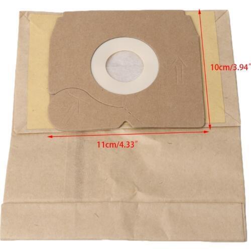 Universal Vacuum Cleaner Bags Disposable Paper Dust Bag Replacement Z1550 Z2332 Mar28