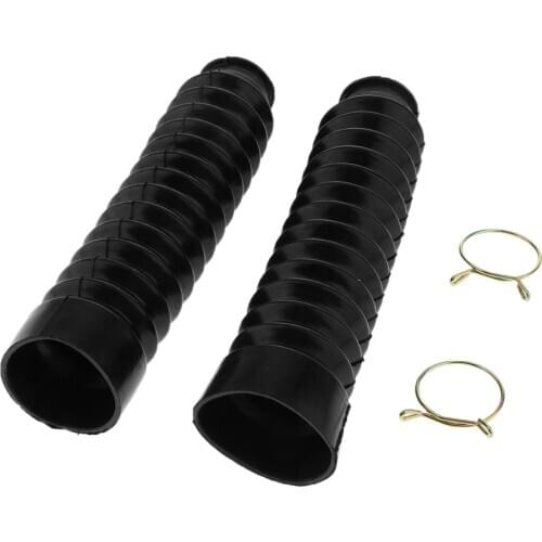Motorcycle Front Fork Protection Cover Dust Cover Rubber Boot Shock For Yamaha Honda For Harley Suzuki Etc Moto Accessories