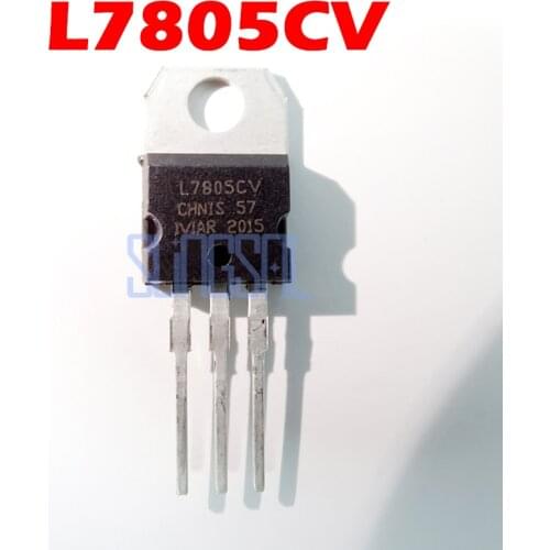 10pcs/lot 100% Original L7805CV TO220 7805 TO-220 L7805 LM7805 MC7805