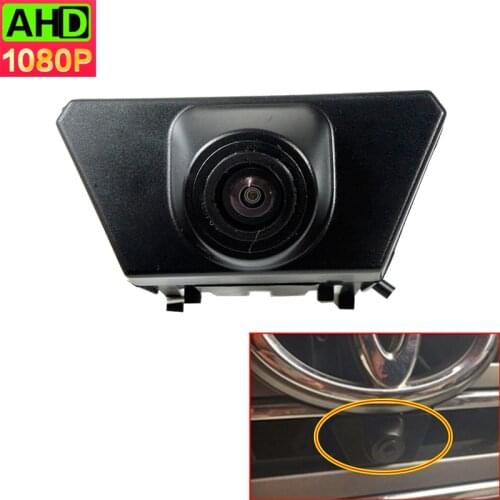 Waterproof Night Vision CCD Car Front View Logo Parking Camera For Toyota Land Cruiser 2014 2016 Installed under the car logo