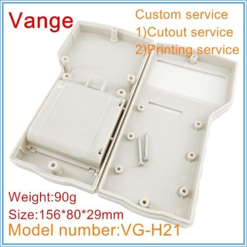 5pcs/lot injected molding housing ABS plastic diy enclosure box 156*80*29mm battery case for portable electronic product