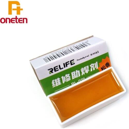 RELIFE High-purity rosin solder paste For Welding Mobile Phone auxiliary electric iron soldering oil soldering tin 5/10 pcs