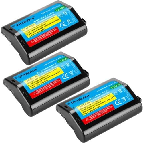 PROBTY EN-EL4 EN-EL4A EN-EL4a en-el4 Rechargeable Battery for Nikon D3S D2H D2Hs D3 D2Xs D2X D300 F6 D2Z D3X F6 Grip