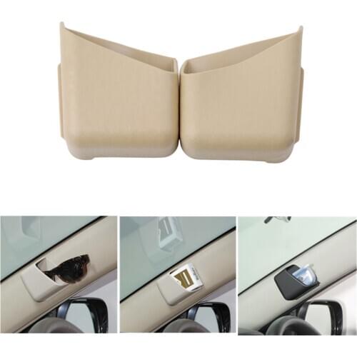 Car Organizer Auto Truck Pillar Storage Box Cigarette Phone Glasses IC Card Holder Organizers Bag Car Styling Accessories