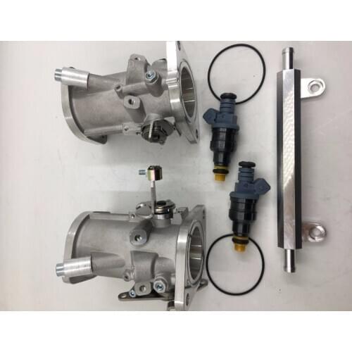 Free shipping 40IDA Throttle Bodies replace 40mm for Weber and dellorto carb W 1600cc Injectors