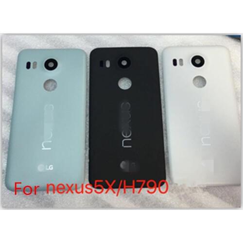 For Google LG nexus 5X H790 H798 H791 5X back case Mobile phone Original Battery back cover Rear Case Door Housing Chassis Parts