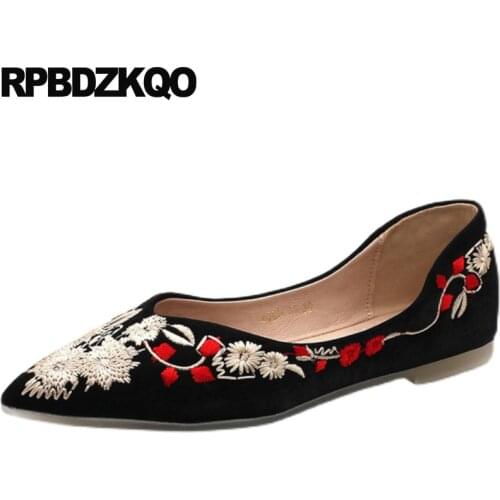 Slip On 10 Ballerina Bow 2019 Snake Drop Shipping Red Soft Ballet Flats Women Large Size Black Patent Leather Cute Chinese Shoes