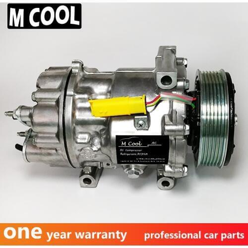 For SD7V16 AC Compressor Citroen Jumpy DISPATCH Peugeot 807 2.0 9687499380 648748