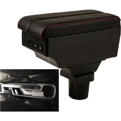 For Kia Picanto armrest box double layer with usb interface