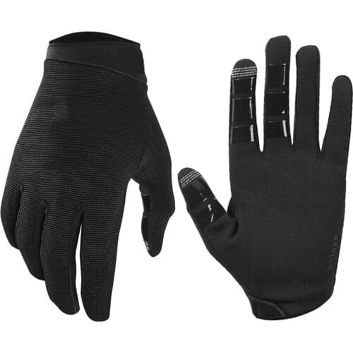 Mountain Bicycle Motocross guantes luvas 360 Raner Racing Black Gloves Mens Woman Unisex