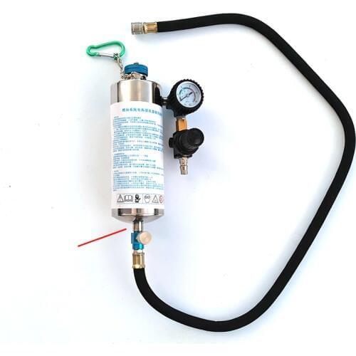 Injector Cleaner Tool Non-Dismantle Bottle Repair Tool With Pressure Gauge Universal Auto Car Gasoline Fuel System