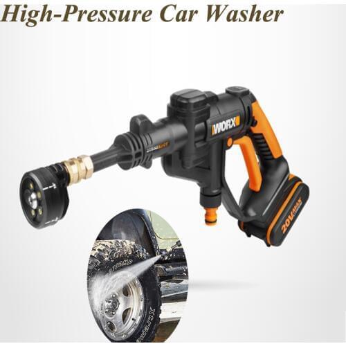 High-pressure Car Washing Machine Wireless Artifact Home Charging Water Gun Water Pump Lithium Battery Power Tools WG629E