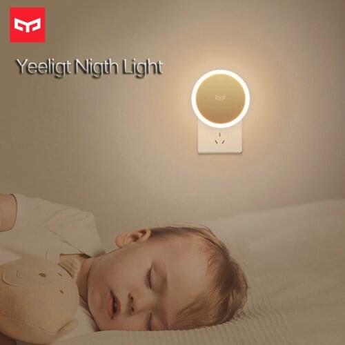 Original Xiaomi mijia Yeelight induction night light (plug-in version) YLYD11YL led lamp bed lights for bedroom corridor Wal