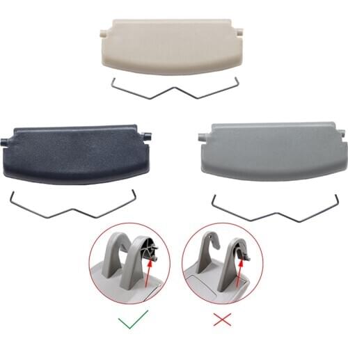 Black/Gray/Beige Car Armrest Lid Console Cover Latch Clip Catch for Audi A4 B6 B7 2002-2007 Auto Centre Console Accessories
