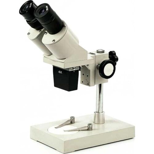 Wholesale 40X Industrial PCB Inspection Stereo Binocular Microscope with Ping Light for Cell Phone Clock Repairing