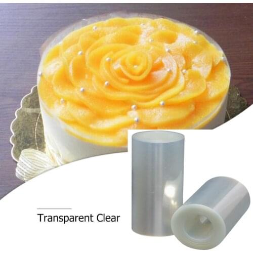 Cake Surround Film Transparent Cake Baking Collar Mousse Chocolate Pastry Cakes Decor Mold Tool for Kitchen Bakeware Accessories