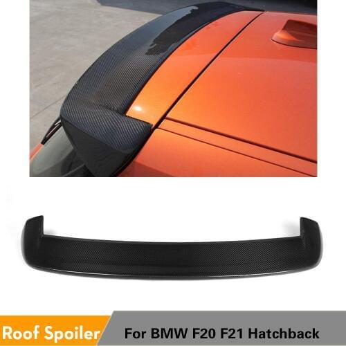 Rear Roof Spoiler Window Wing Lip for BMW F20 F21 2012 - 2018 118i 120i M135i M140i Spoiler Carbon Fiber / FRP Rear Spoiler